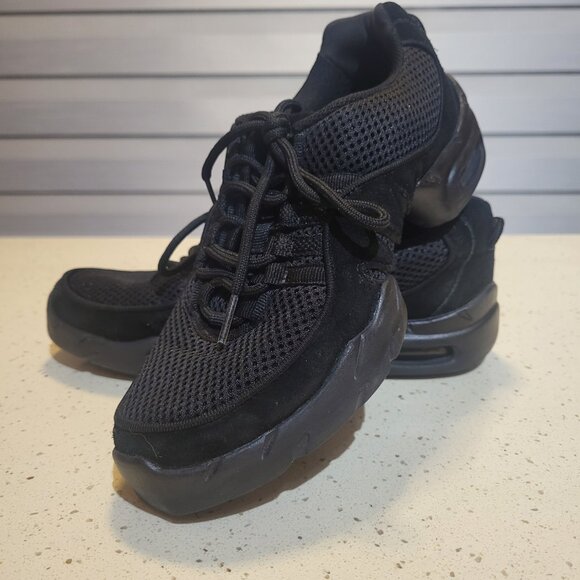Bloch DRT Dance Shoe Sneaker Size 9 Black Mesh Sneaker - Picture 2 of 9